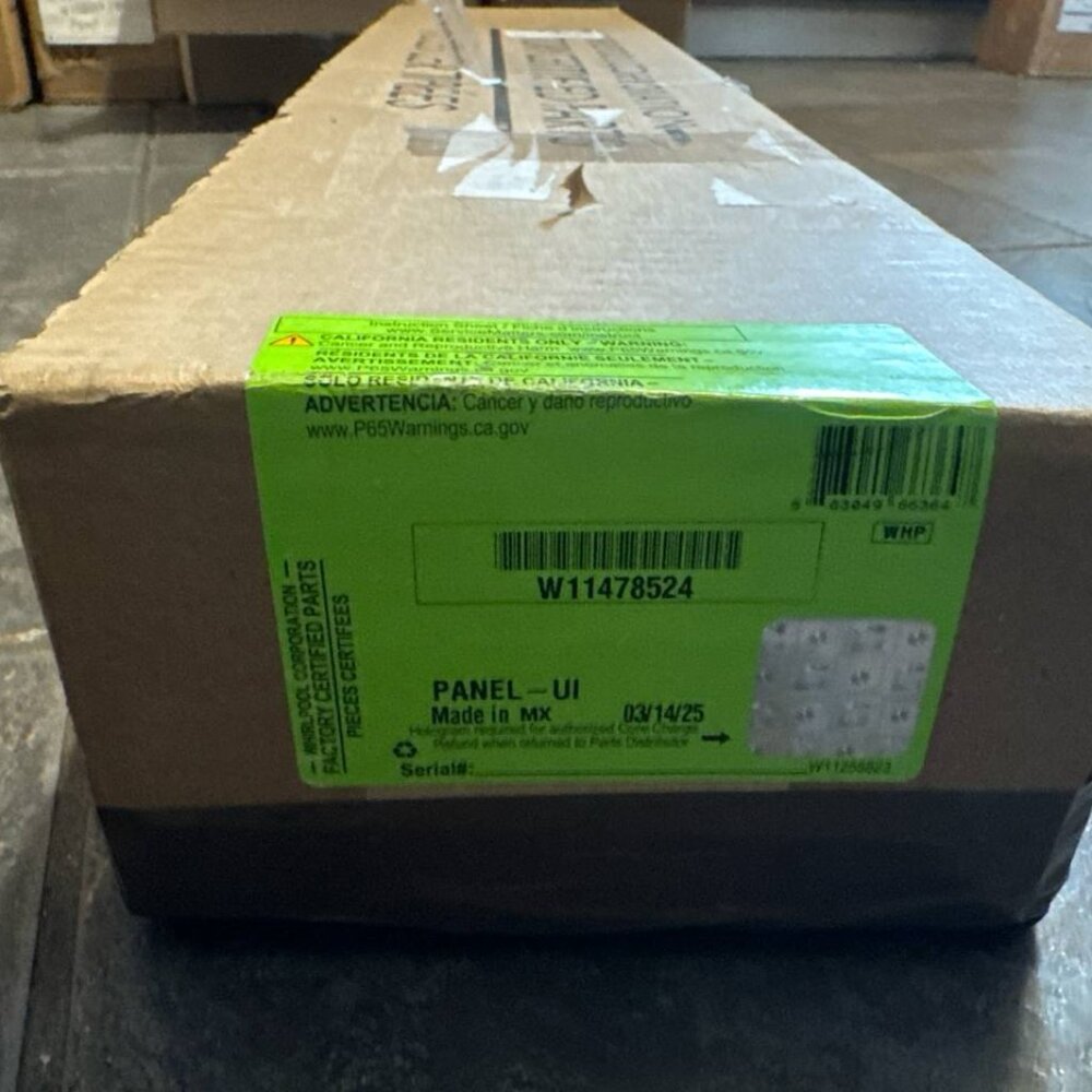 Whirlpool Washer W11130428 Top Console BRAND NEW SEALED